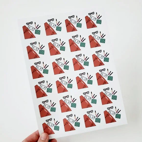 LB021 STICKERS Custom Poshmark Thank You Stickers Shipping Supplies - Picture 3 of 7